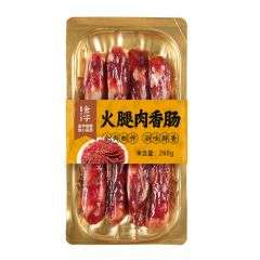 金字 火腿肉香肠 260g*1 火腿肉香肠，添加金华火腿，全肉制作，火腿咸肉，口感丰富 包邮