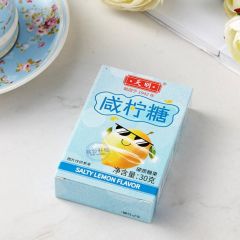 天明咸柠糖 30g*6盒 海盐柠檬糖 薄荷糖 清新口气网红糖