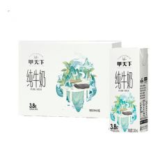 甲天下3.8g纯牛奶200ml*10 200ml*10