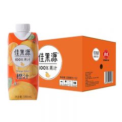 佳果源100%橙汁330ml*12