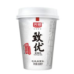 致优全鲜乳尊享杯260ml 连续配送30天