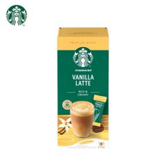 星巴克（Starbucks）精品速溶花式咖啡 - 香草拿铁（4条入）