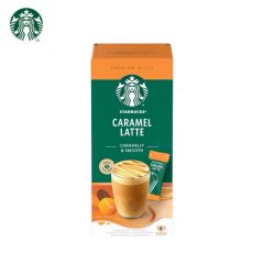 星巴克（Starbucks）精品速溶花式咖啡 - 焦糖拿铁（4条入）